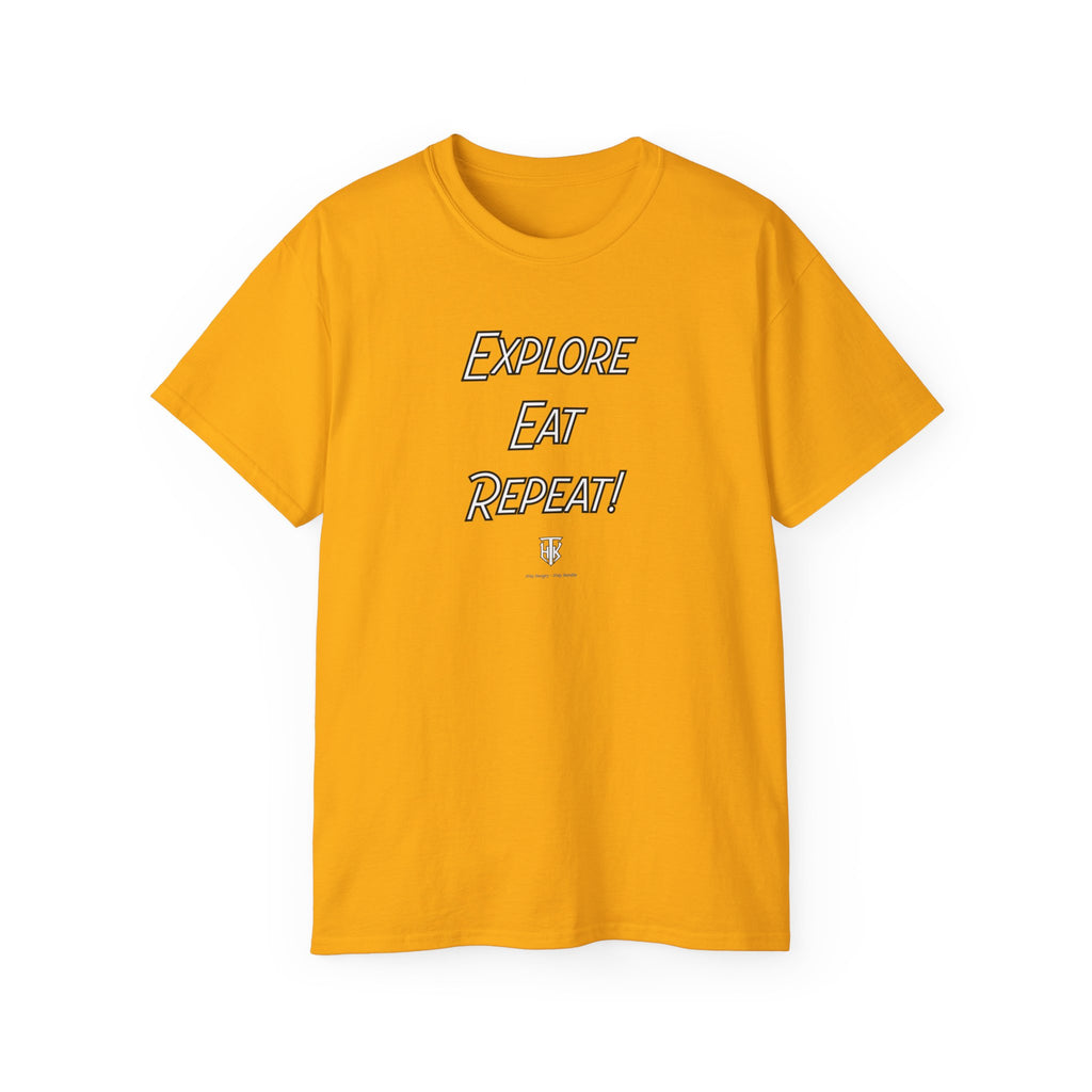 Explore Eat Repeat T-Shirt — Travel & Foodie Tee