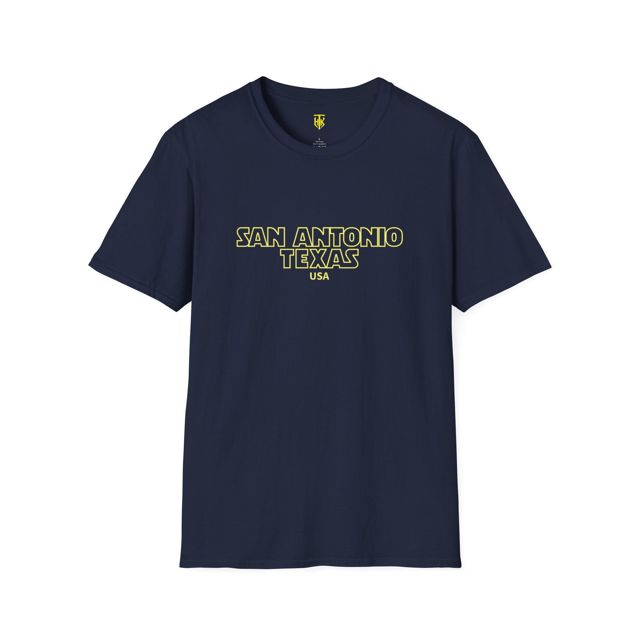 San Antonio Texas USA Graphic T‑Shirt — Retro Neon City Tee