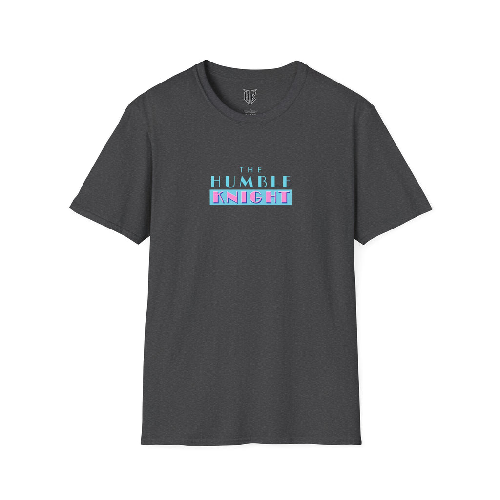 T-Shirt — "The Humble Knight" Retro Pastel Logo Tee