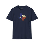 Texas Flag Outline T‑Shirt — Lone Star State Map Tee