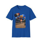 Houston Comic Hero Graphic T-Shirt – Urban Pop Art Tee | Multiple Colors