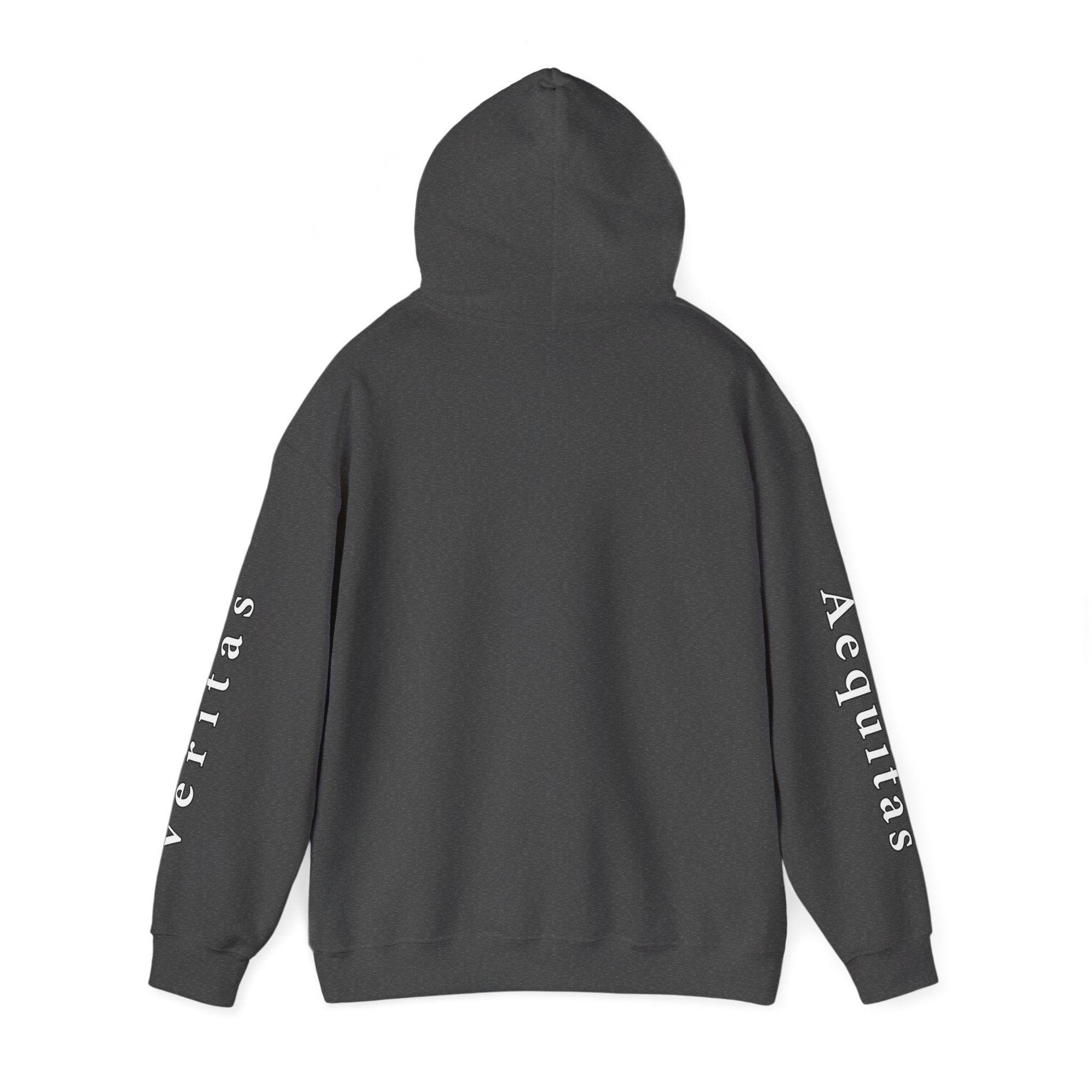 Veritas Aequitas "In Nomine Patris, et Filii, et Spiritus Sancti" Sleeve Scripture Pullover