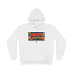 Houston Skyline Hoodie — Vintage Comic Book Design