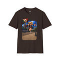 Houston Comic Hero Graphic T-Shirt – Urban Pop Art Tee | Multiple Colors