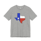 Texas Flag Map T-Shirt — Lone Star State Pride Tee