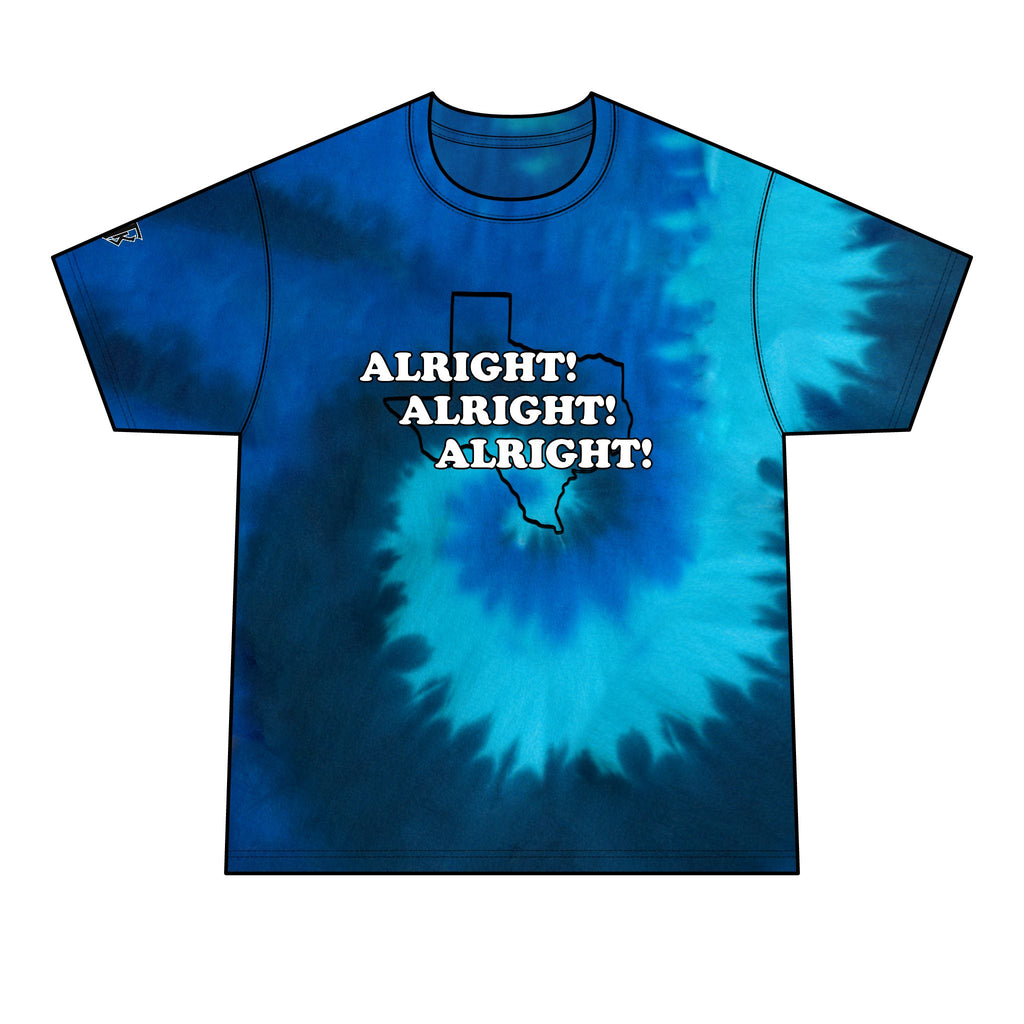 Texas 'Alright! Alright! Alright!' Texas Tie-Dye Tee