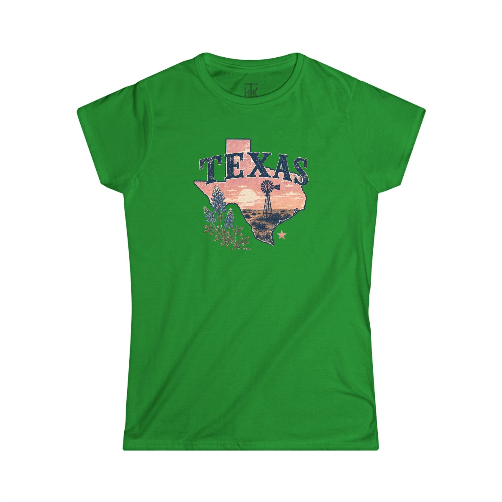 Texas Wildflower Vintage Women's Tee