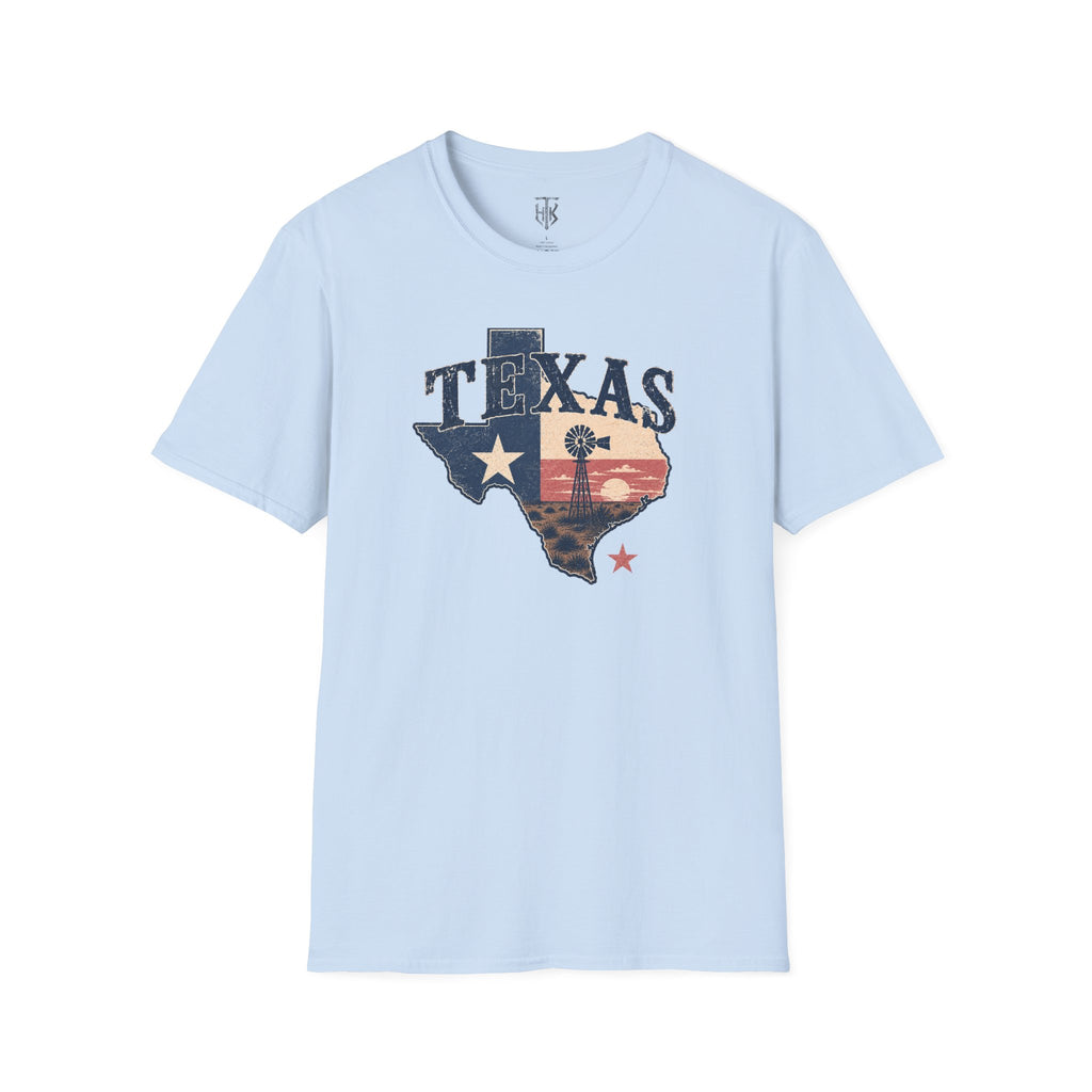 Texas State Silhouette T‑Shirt