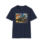 Houston Texas T‑Shirt — Vintage Comic Skyline Graphic Tee