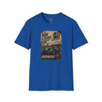 Vintage Racing T-Shirt — XKE "Pure Elegance" Goodwood Poster Tee