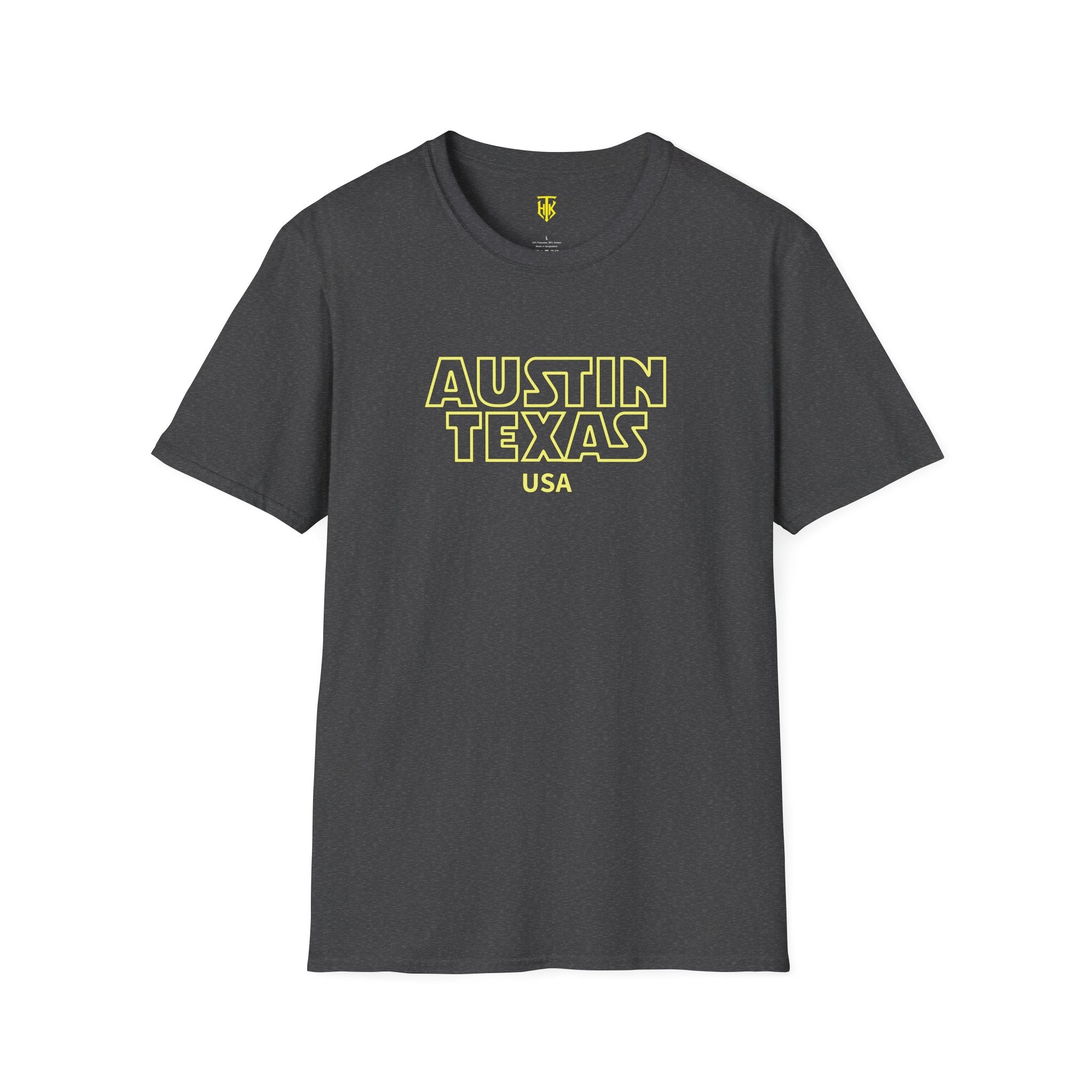 Austin Texas USA Retro Neon T-Shirt