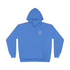Vintage Humbleknight  Surf Shack Hoodie — Palm Tree Beach Pullover with 'The Surfside' Sketch