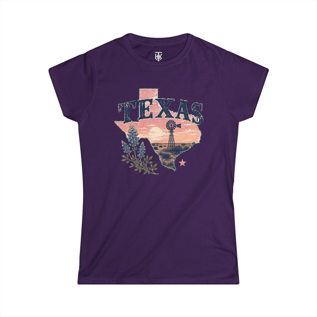Texas Wildflower Vintage Women's Tee