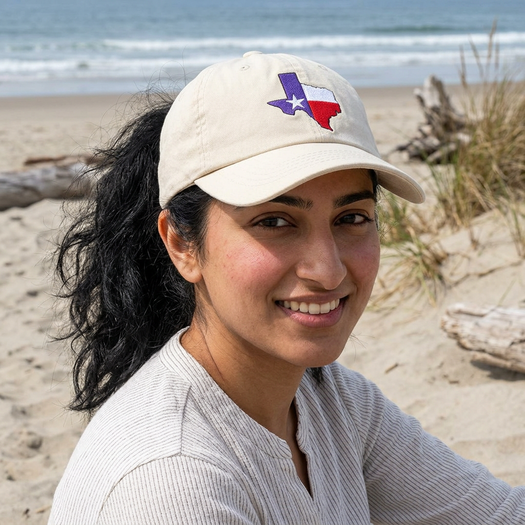 Women's Pigment-Dyed Cap with Fashion Undervisor (Embroidery)