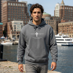 Veritas Aequitas. Embroidered Hoodie