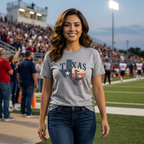 Texas State Silhouette T‑Shirt