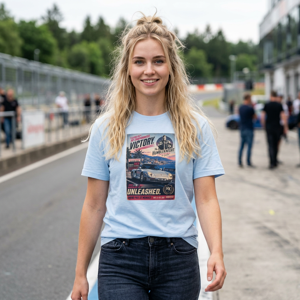 Victory Racing Poster T-Shirt 959
