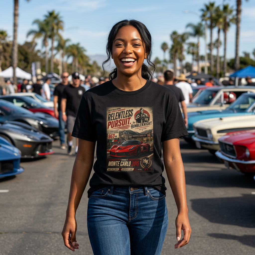 Racing Poster Tee- Italian supercar
