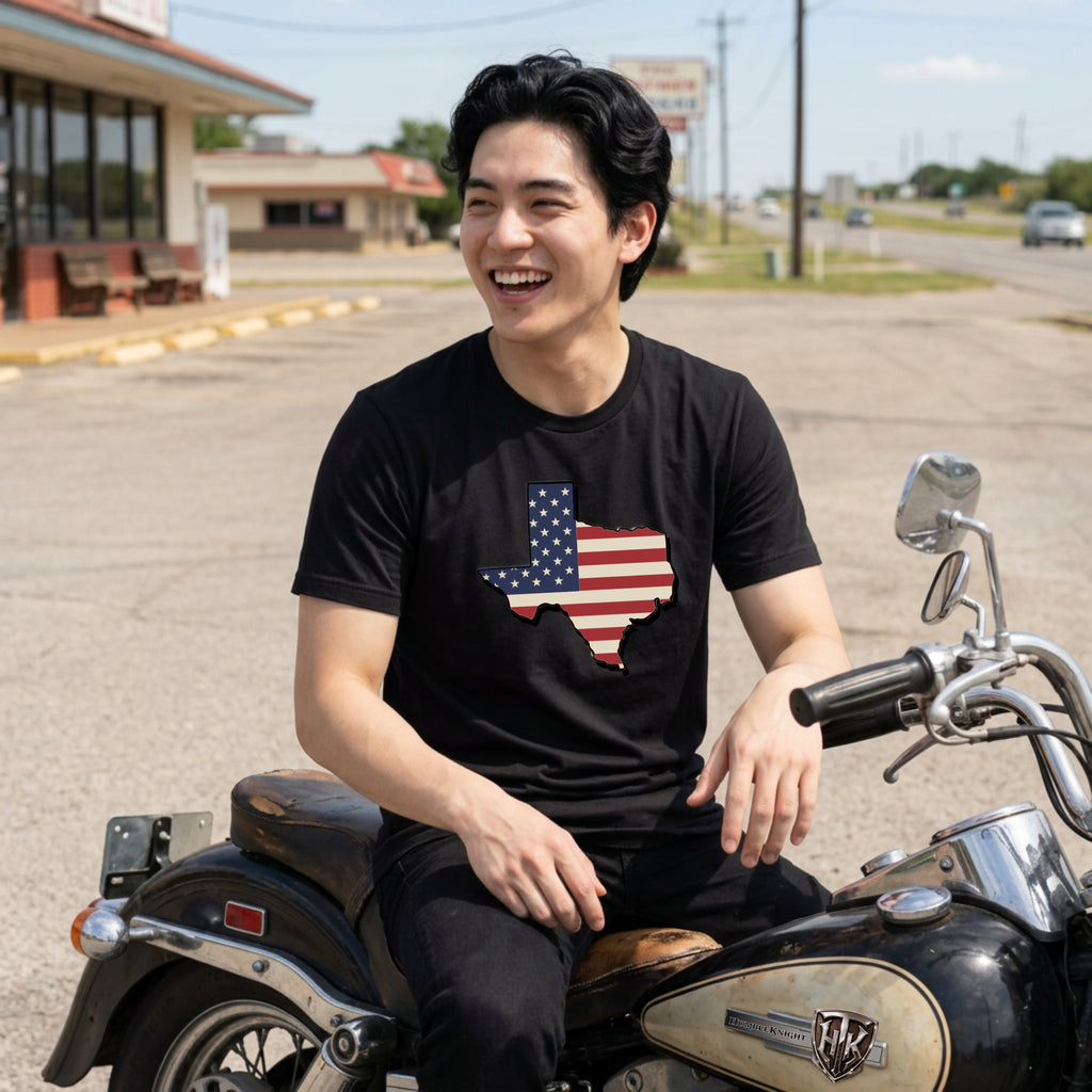 Texas Flag T-Shirt — American Lone Star State Graphic Tee
