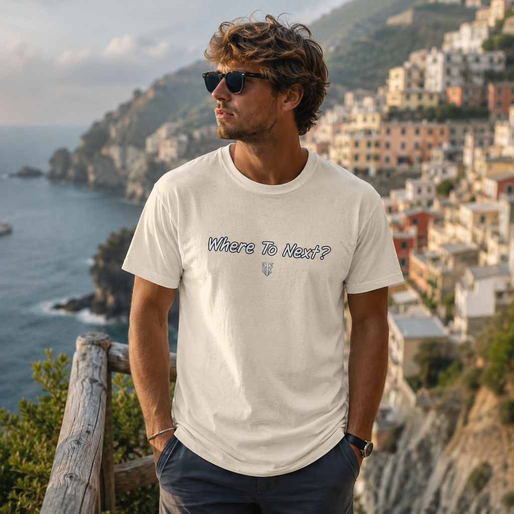Where To Next? Travel T-Shirt – Adventure Tee for Explorers