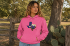 Texas State Hoodie with Bluebonnet & Lone Star