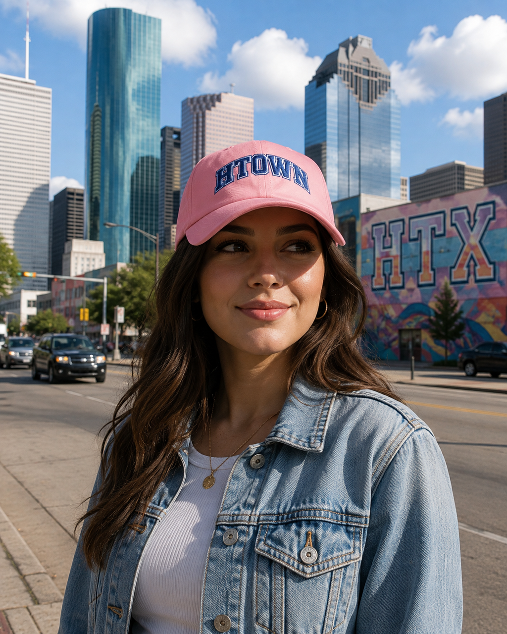 HTOWN Embroidered Classic Dad Cap