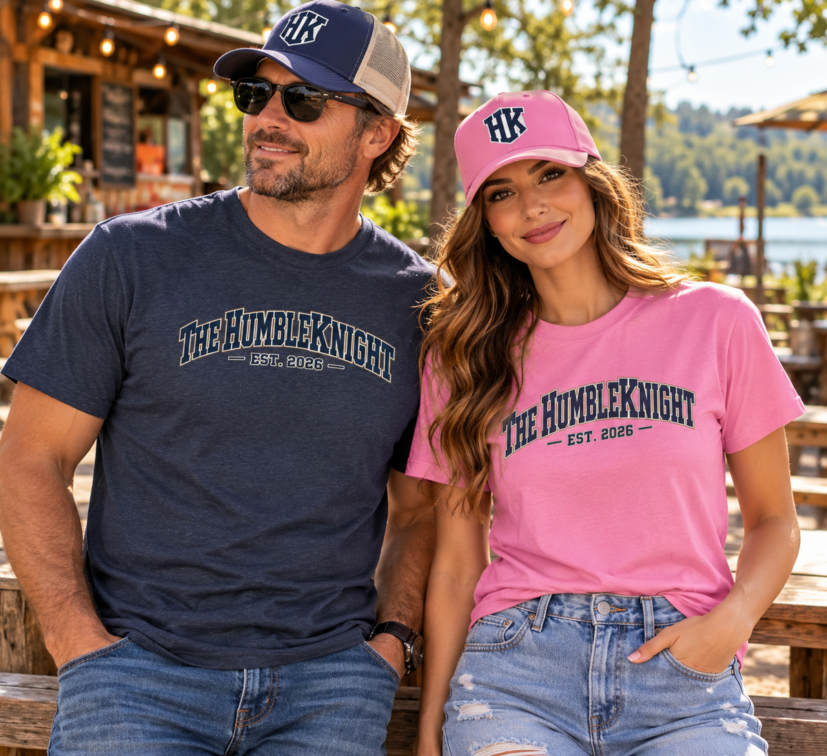 The Humble Knight Collegiate Tee