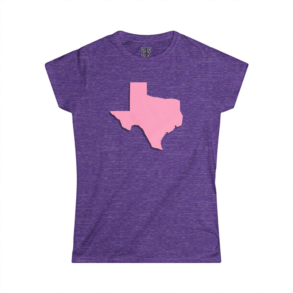 The HumbleKnight Texas Heart Tee – Pink Edition