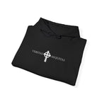 'Veritas Aequitas' Embroidered Streetwear Pullover