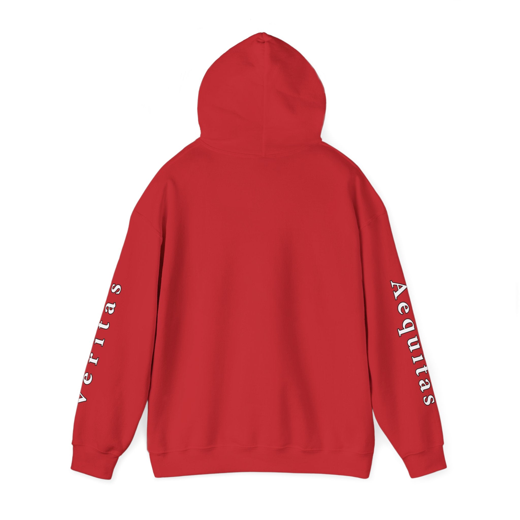Veritas Aequitas "In Nomine Patris, et Filii, et Spiritus Sancti" Sleeve Scripture Pullover