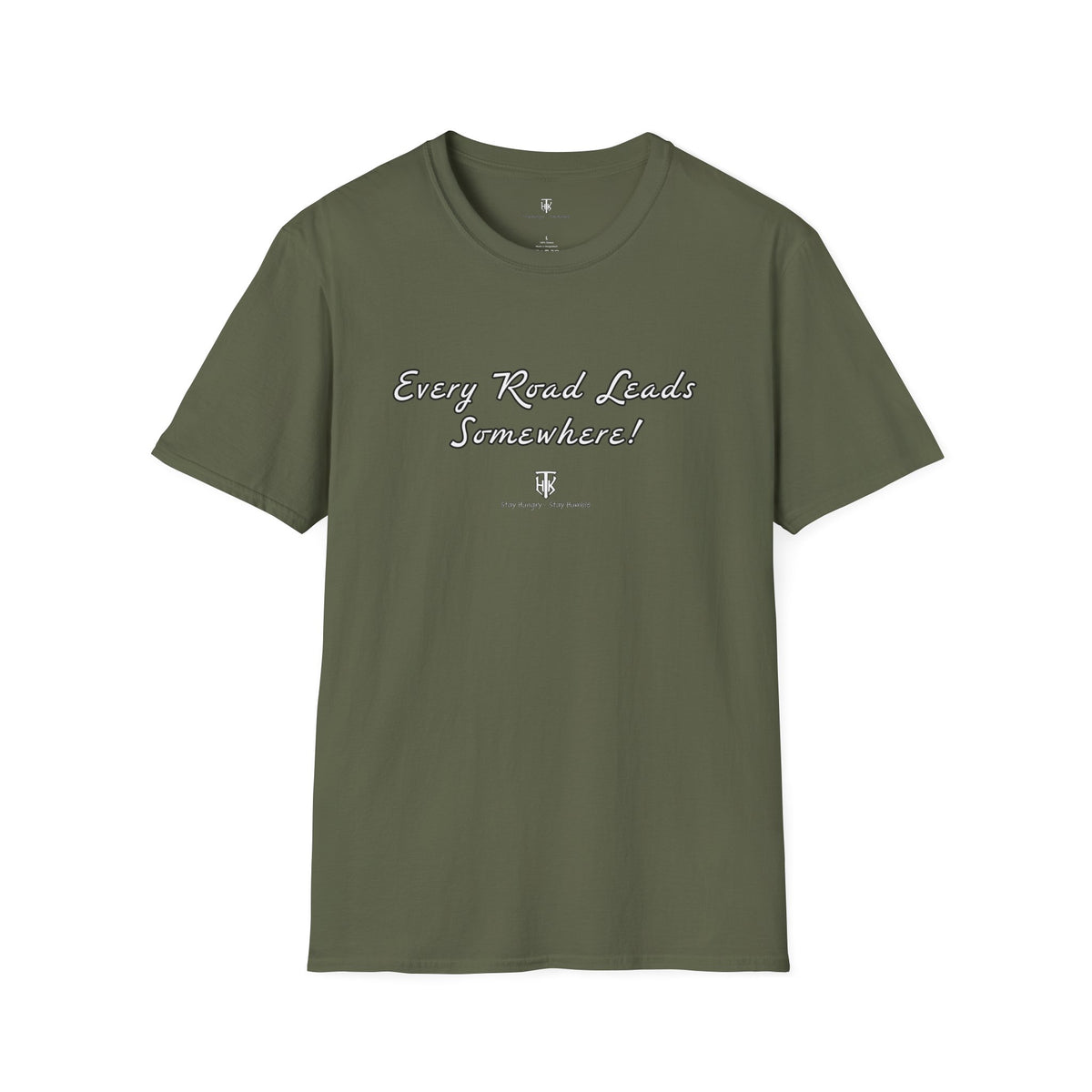 Every Road Leads Somewhere T-Shirt — Inspirational Travel Tee