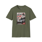 Racing Tee - "Pure Speed. No Excuses." Vintage Race Car Graphic T-Shirt