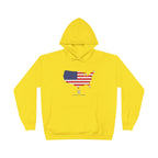THK American Flag USA Map Hoodie