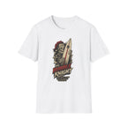 T‑Shirt — 'The Humble Knight' Skeleton Surfer Graphic Tee