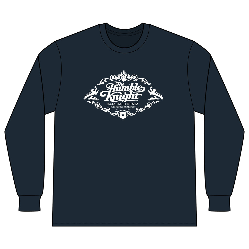 Humble Knight Vintage Logo Long Sleeve Tee