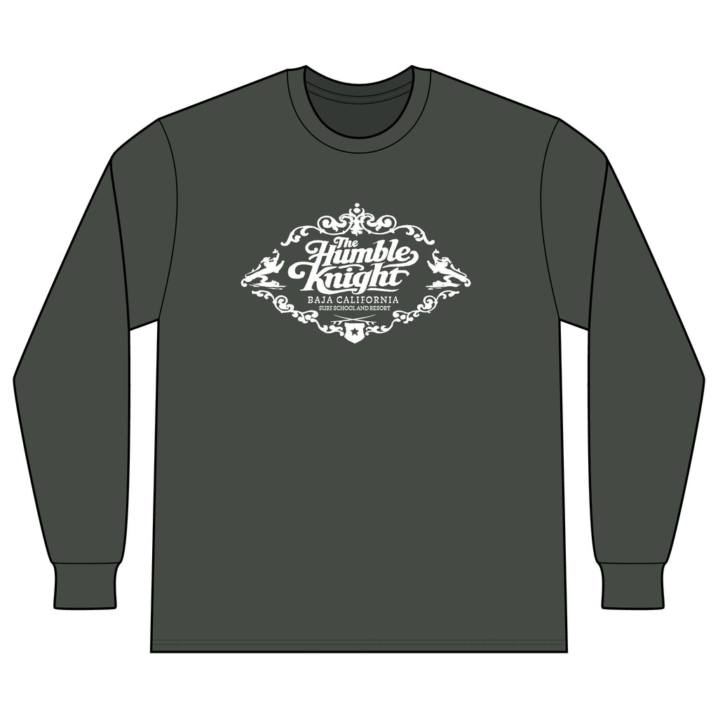 Humble Knight Vintage Logo Long Sleeve Tee