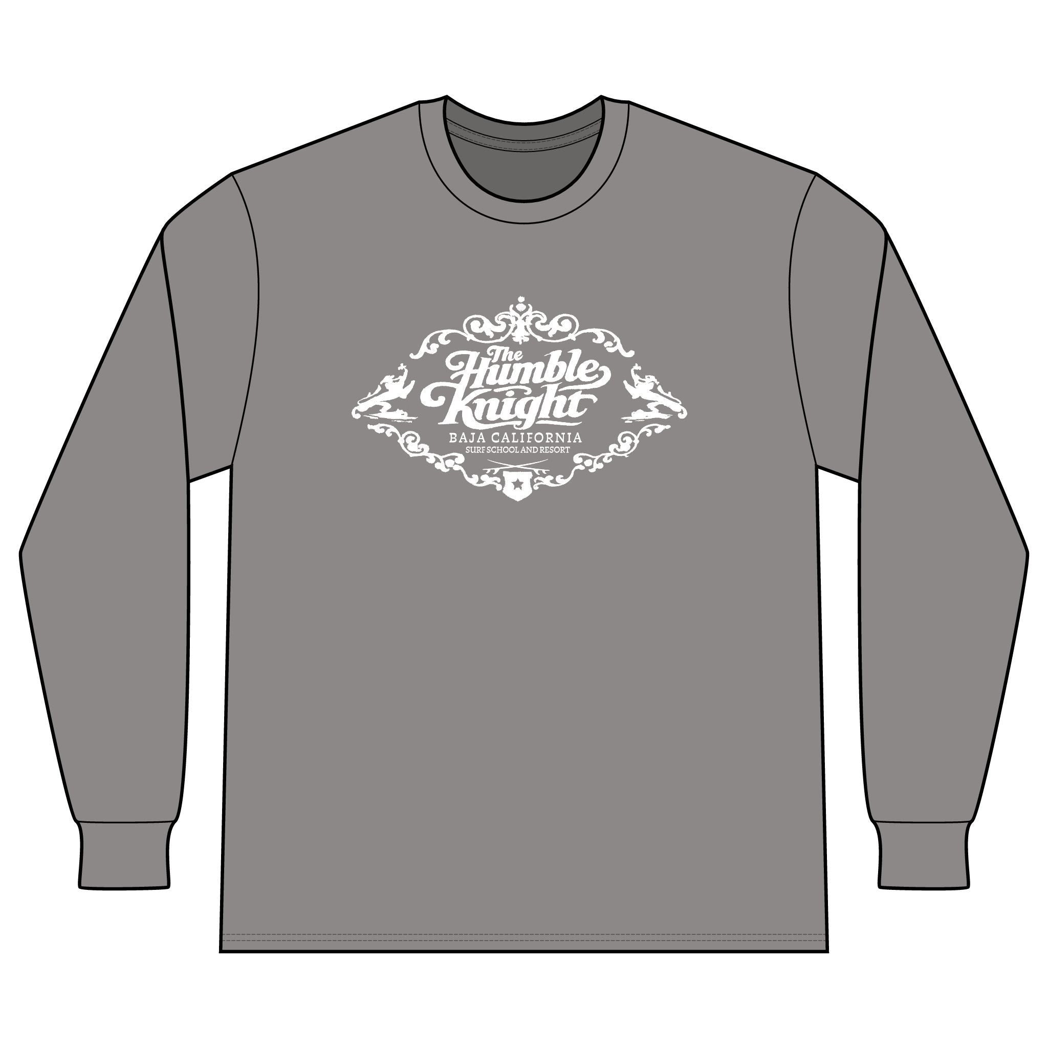Humble Knight Vintage Logo Long Sleeve Tee