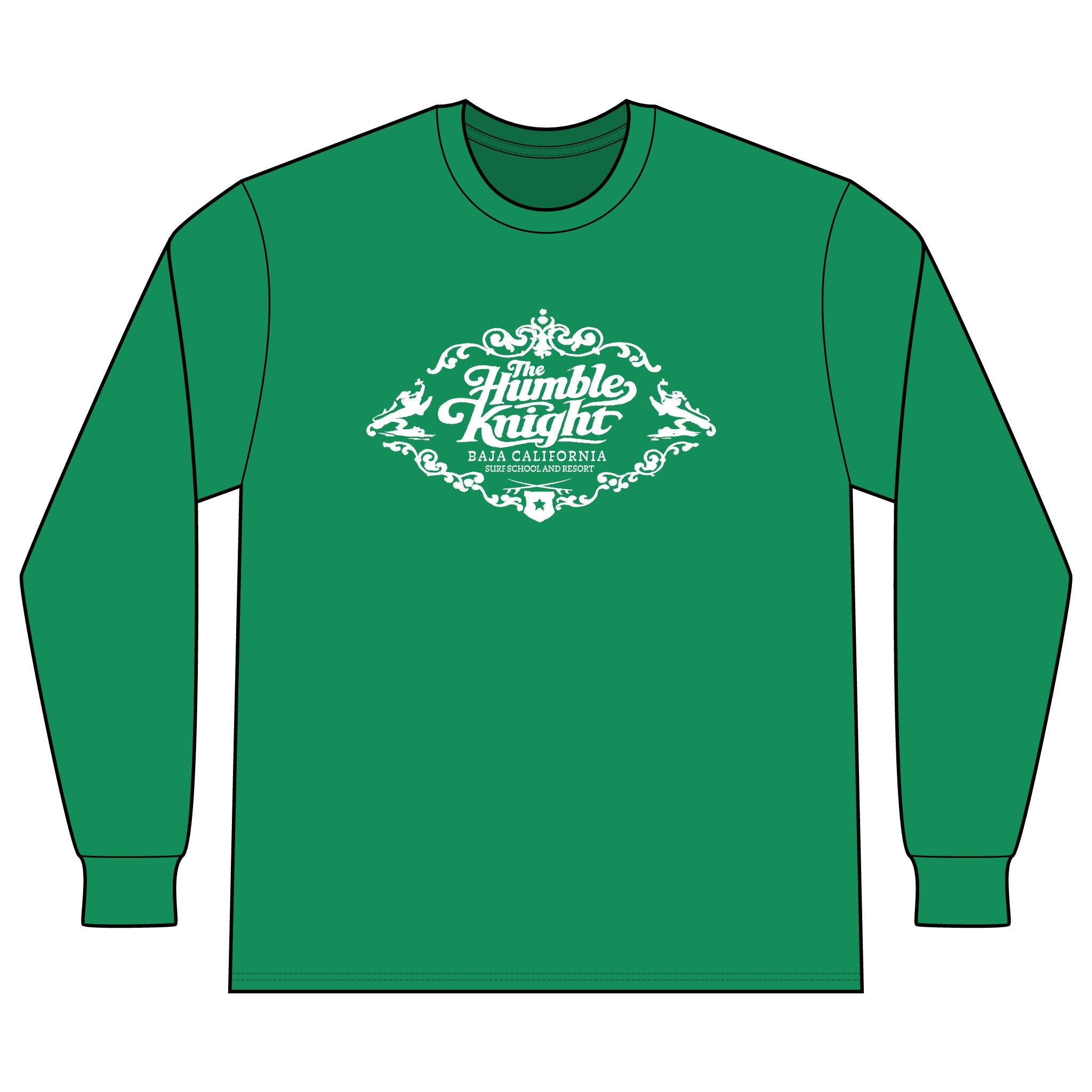 Humble Knight Vintage Logo Long Sleeve Tee