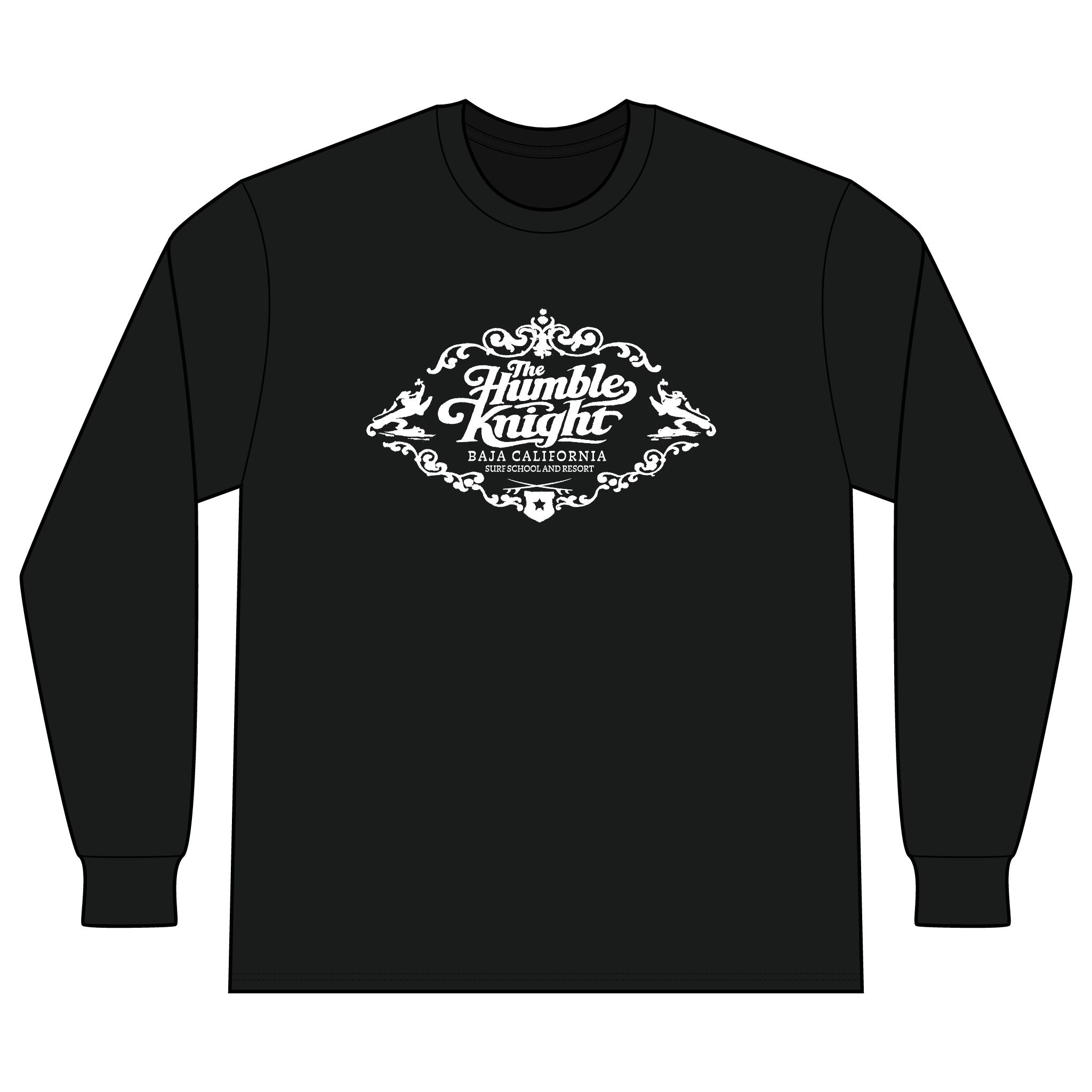 Humble Knight Vintage Logo Long Sleeve Tee