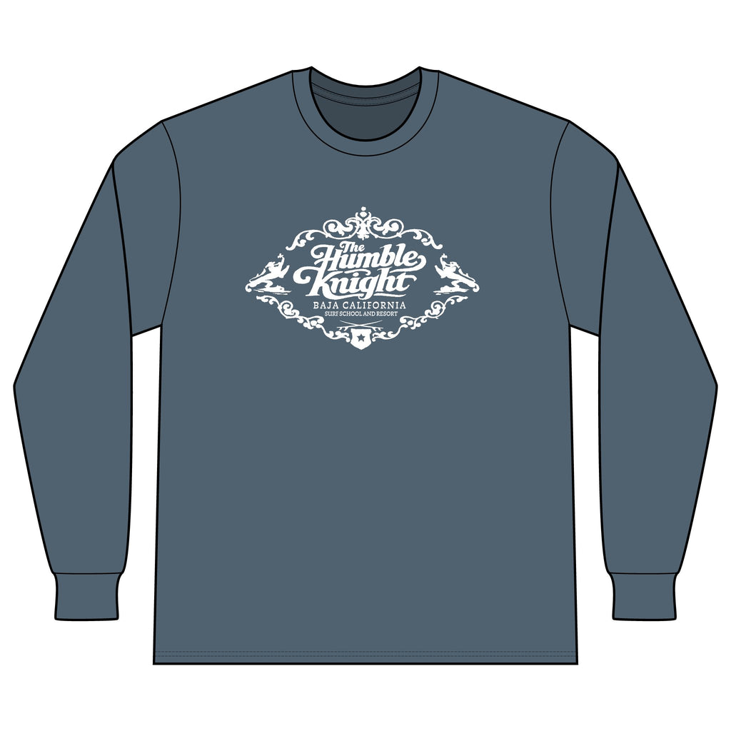 Humble Knight Vintage Logo Long Sleeve Tee