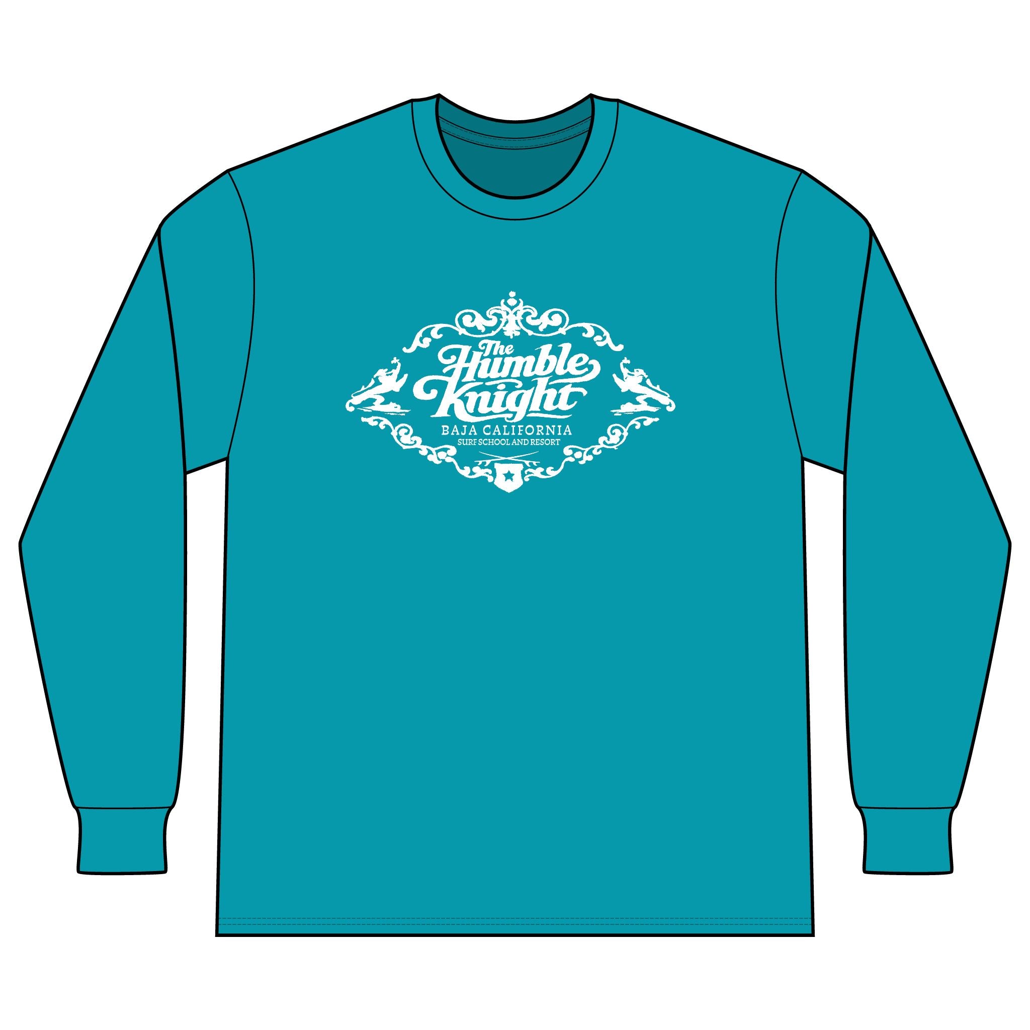 Humble Knight Vintage Logo Long Sleeve Tee