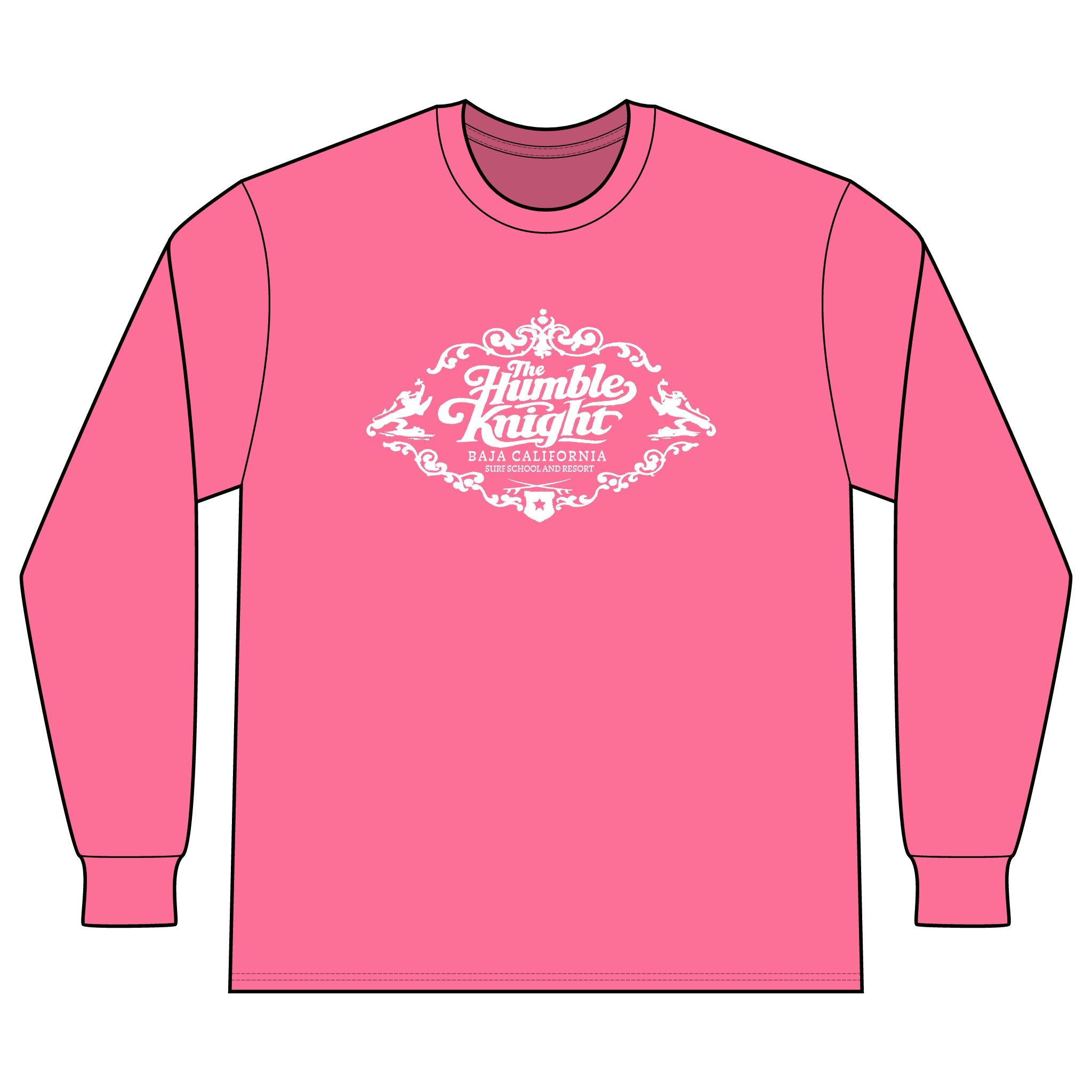Humble Knight Vintage Logo Long Sleeve Tee