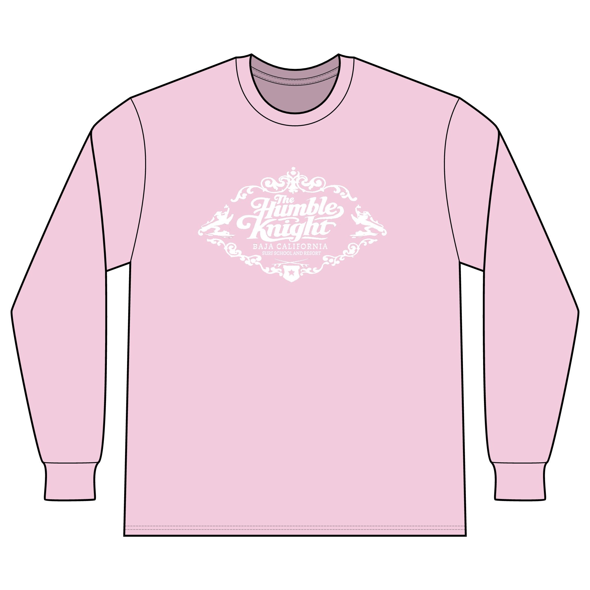 Humble Knight Vintage Logo Long Sleeve Tee