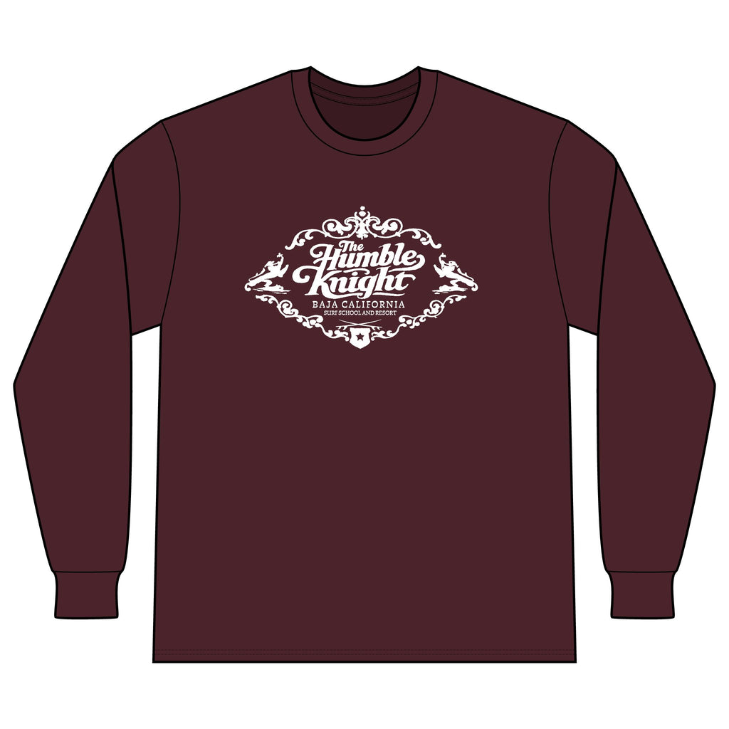 Humble Knight Vintage Logo Long Sleeve Tee