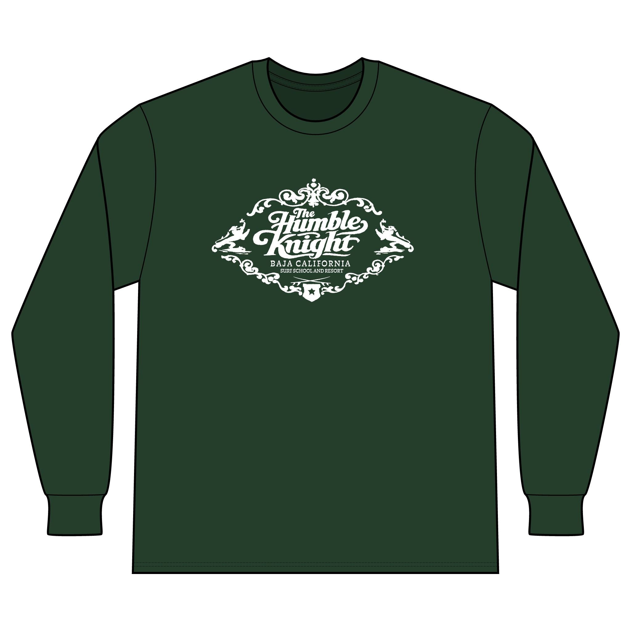 Humble Knight Vintage Logo Long Sleeve Tee