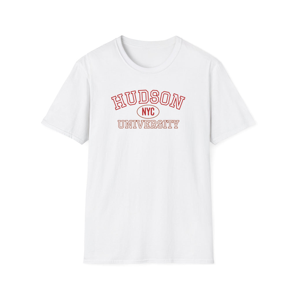 Hudson University NYC T‑Shirt — Vintage Collegiate Crew Tee