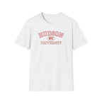 Hudson University NYC T‑Shirt — Vintage Collegiate Crew Tee