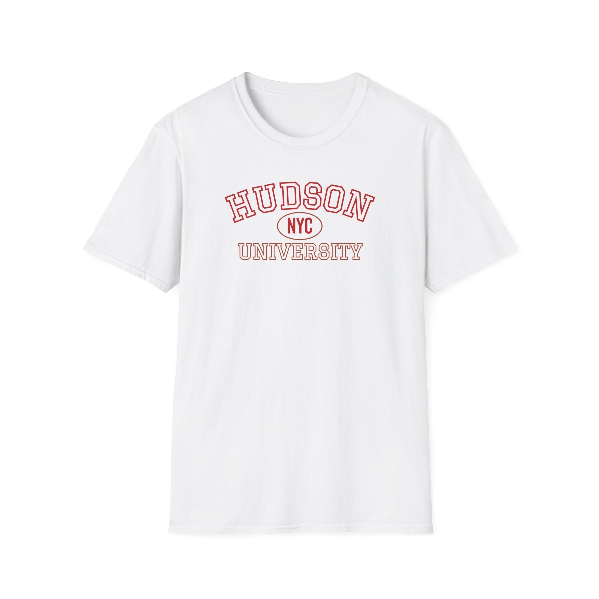 Hudson University NYC T‑Shirt — Vintage Collegiate Crew Tee