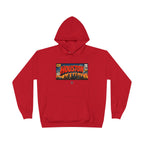 Houston Skyline Hoodie — Vintage Comic Book Design