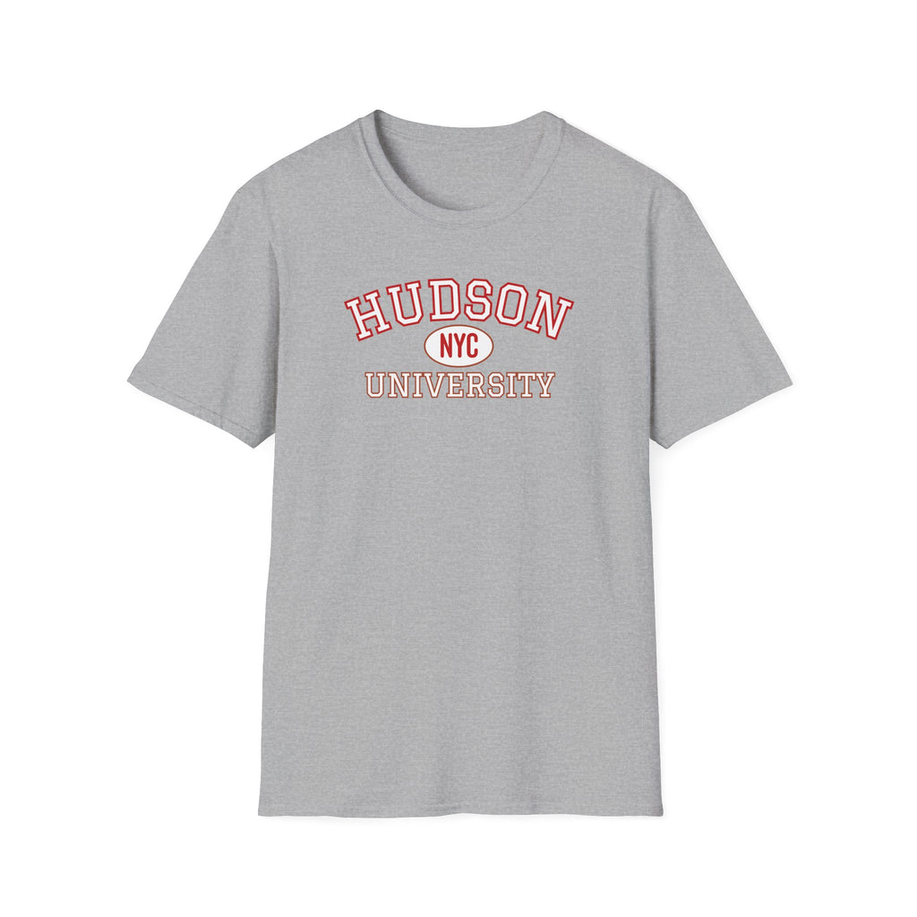 Hudson University NYC T‑Shirt — Vintage Collegiate Crew Tee
